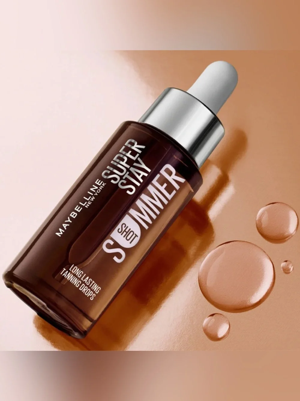 Maybelline Super Stay Summer Shot Long-Lasting Tanning Drops Hyaluronic Acid $15